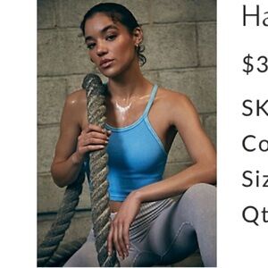 FP Movement Happiness Runs Crop Tank